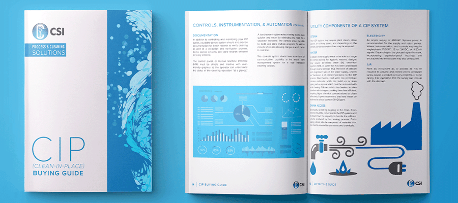 Clean-In-Place - CIP System Design - CIP Process Skids - CSI