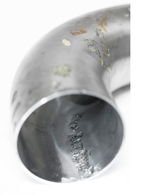 C-22 vs C-276 Corroded Pipe