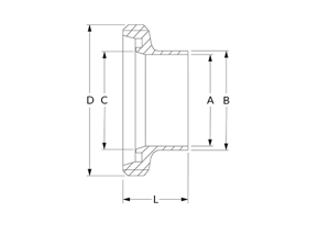 DIN15SC Dimensional Diagram