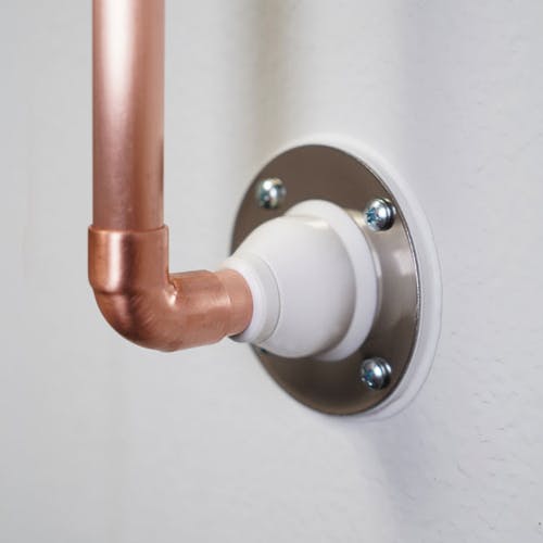 Pipetite grommet on copper pipe thumb